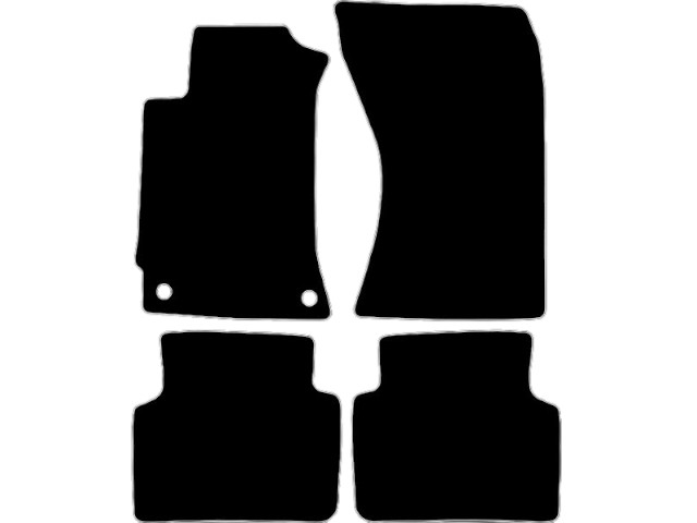 MATTENSET VELOURS (DONKERGRIJS) SUBARU FORESTER 2002-2008