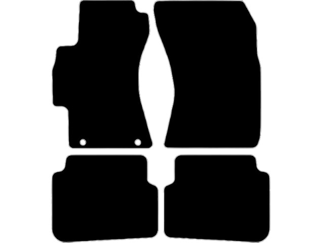 MATTENSET VELOURS (DONKERGRIJS) SUBARU FORESTER 2008-2013