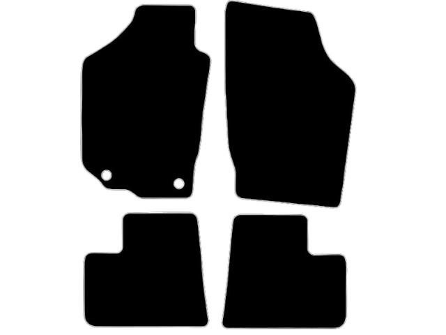 MATTENSET VELOURS (DONKERGRIJS) SUZUKI ALTO 2002-2009