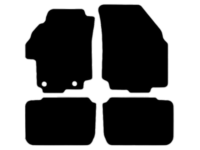 MATTENSET VELOURS (DONKERGRIJS) SUZUKI LIANA 2001-2004