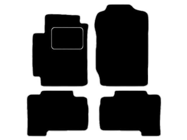 MATTENSET VELOURS (DONKERGRIJS) SUZUKI VITARA GRAND 2005- 5-D