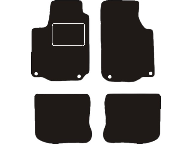 MATTENSET VELOURS (DONKERGRIJS) VW BEETLE 1998-2012