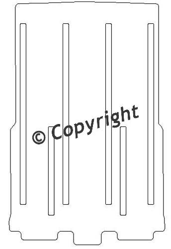 MATTENSET ACHTER VELOURS (DONKERGRIJS) RENAULT ESPACE 2002-