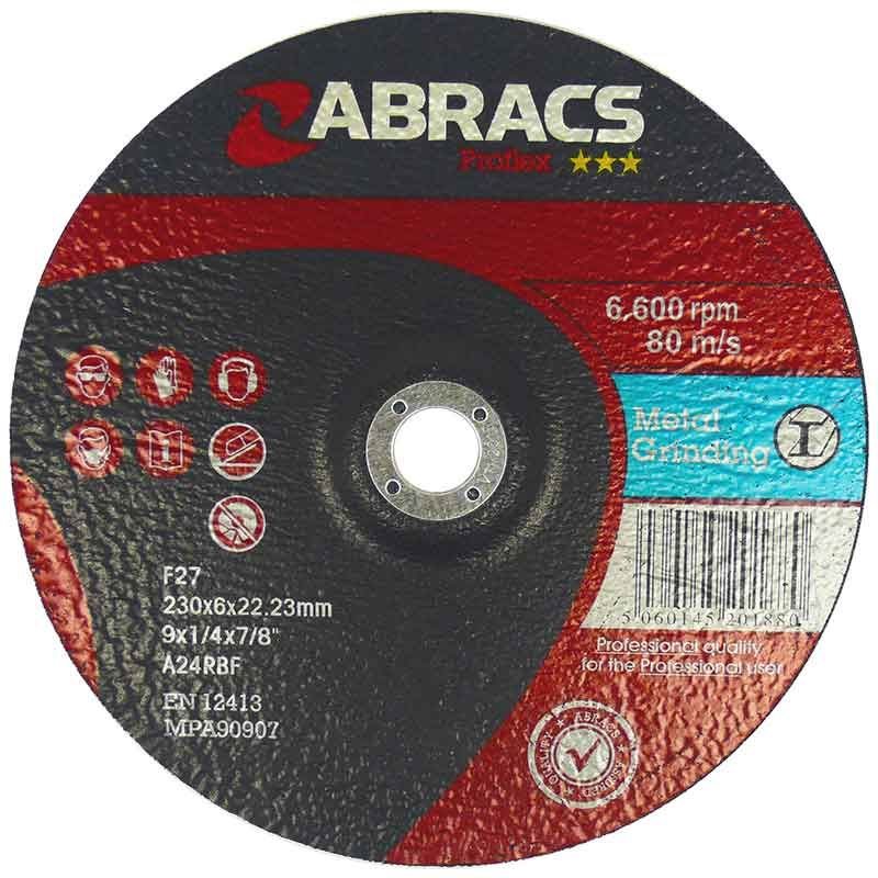 ABRACS PROFLEX 100 MM X 6 MM X 16 MM DPC STEEN