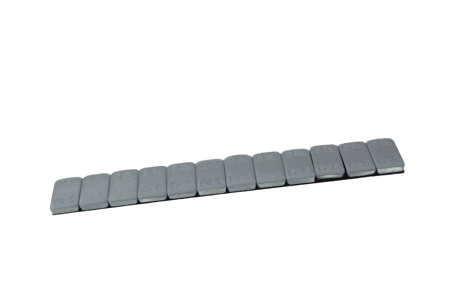 KLEEFGEWICHTEN ZILVER GECOAT FE-VZ 12X5 GR 2