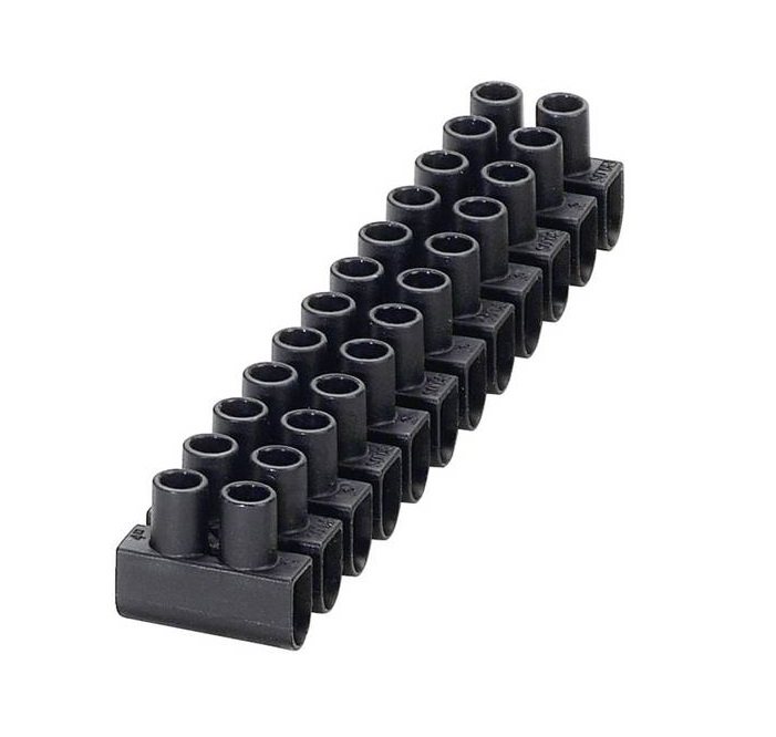 KROONSTEEN ZWART 10,0MM²