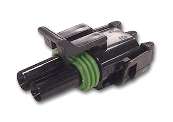 DELPHI WEATHERPACK 2-PINS PLUG FEMALE