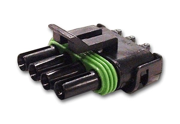 DELPHI WEATHERPACK 4-PINS PLUG FEMALE
