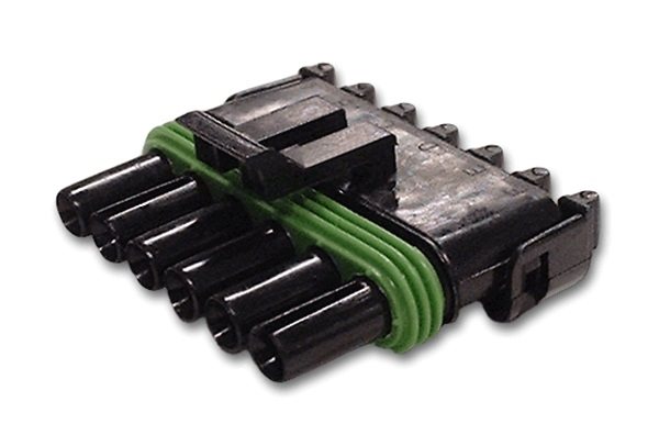 DELPHI WEATHERPACK 6-PINS PLUG FEMALE
