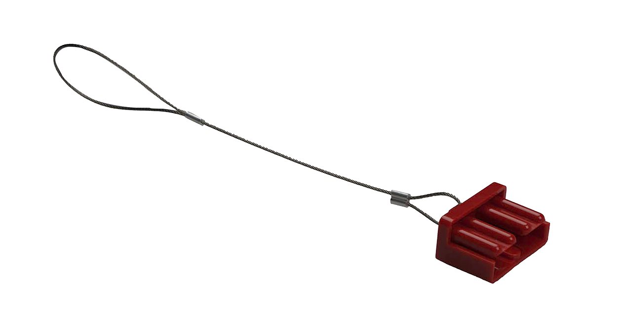 POWER CONNECTOR STOFKAP 120A ROOD (MET TREKKABEL)
