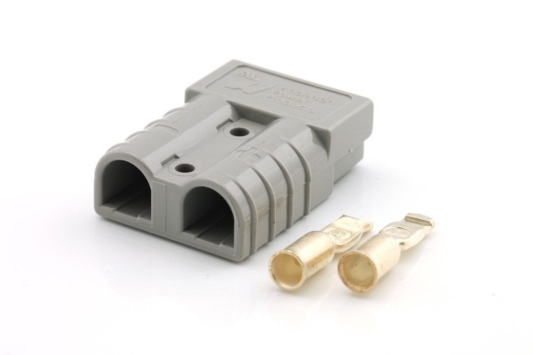 POWER CONNECTOR SB 2-POLIG 50A (-6MM²) GRIJS