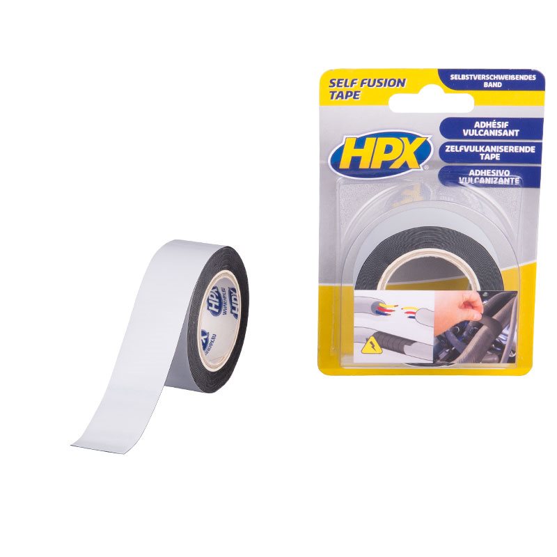 HPX ZELFVULKANISERENDE TAPE - ZWART 25MMX3M