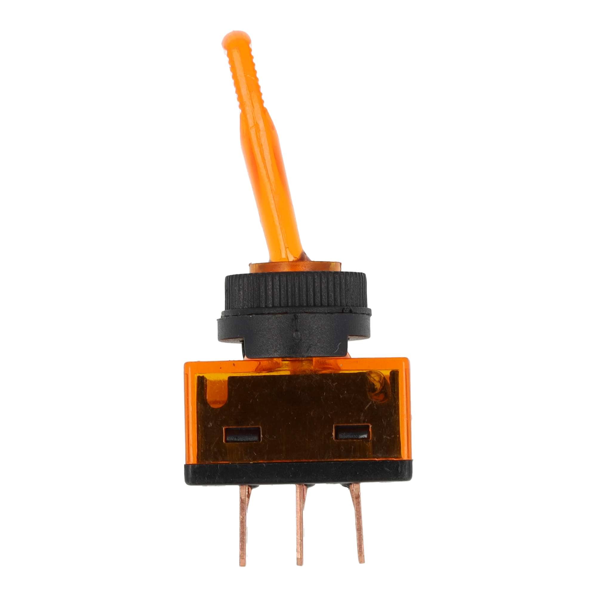 TUIMELSCHAKELAAR ON/OFF 12V 20A, LAMP 12V ORANJE 2