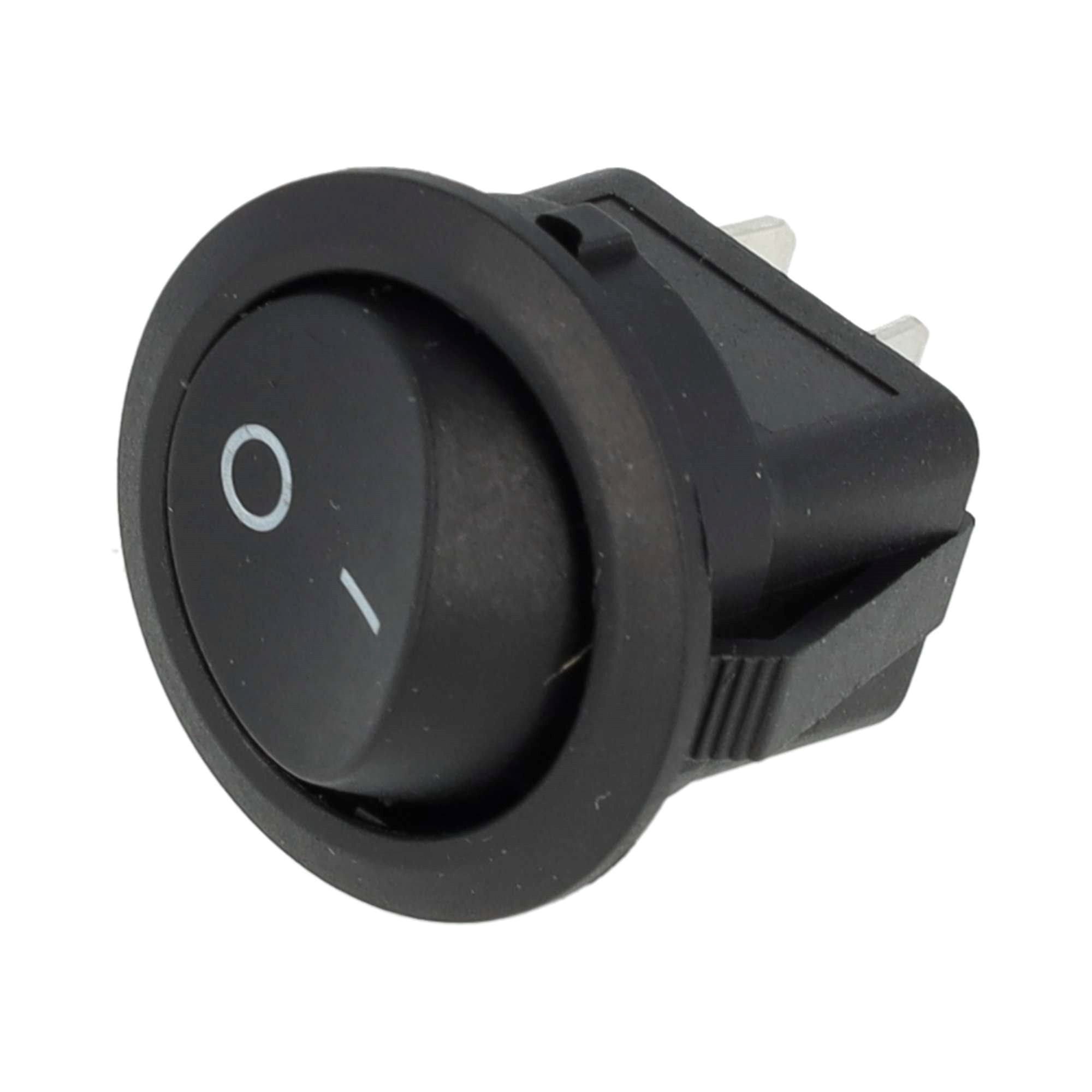 INTERRUPTEUR MINI ROND NOIR