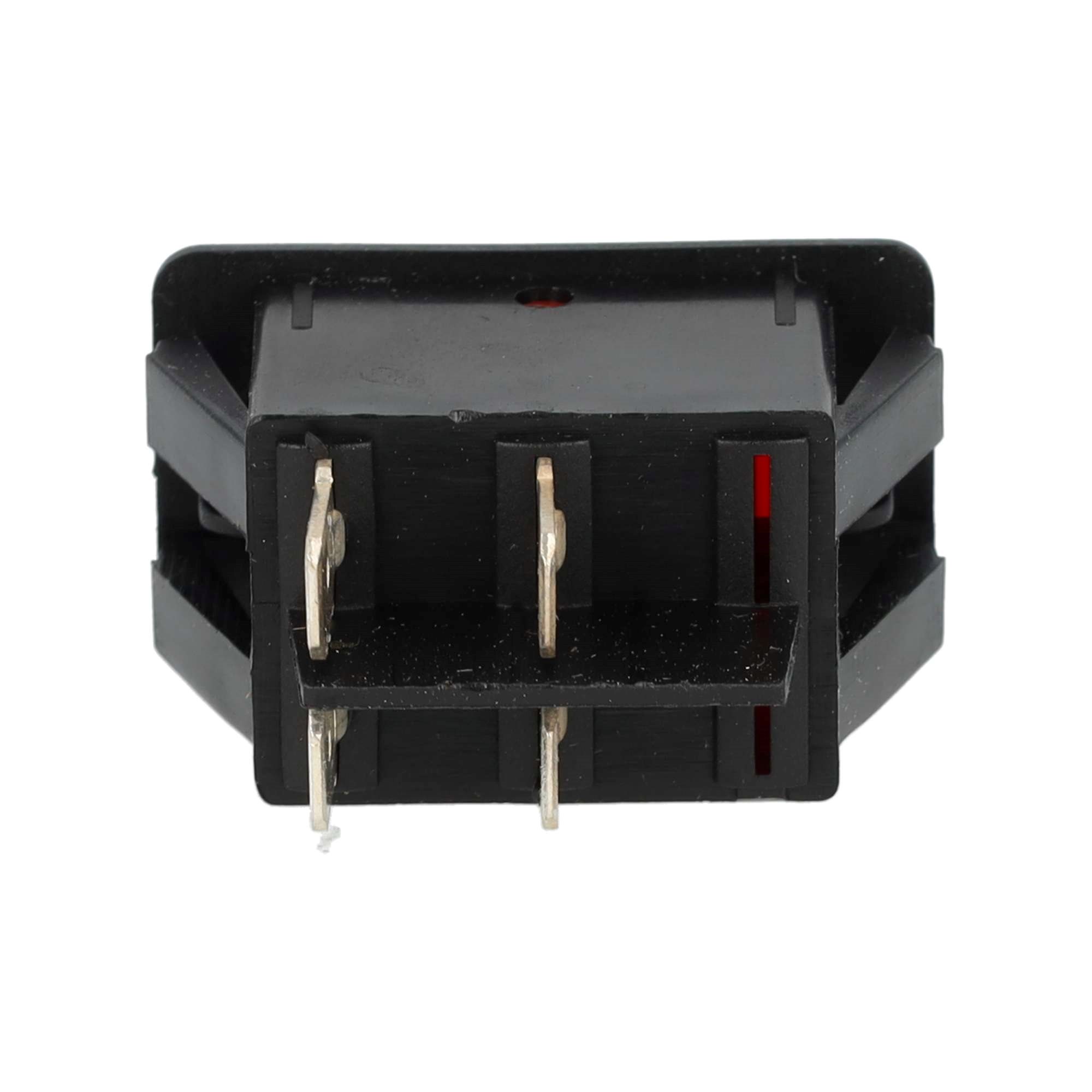 WIPSCHAKELAAR ON/OFF 20A 12V, 12V ROOD LED 3