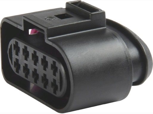 VAG CONNECTOR FEMALE OE: 1J0973735 10-WAY