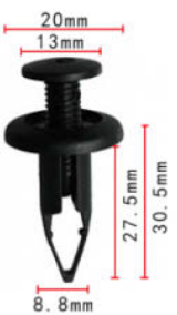 CLIP TOYOTA-LEXUS OE: 9046709189 2