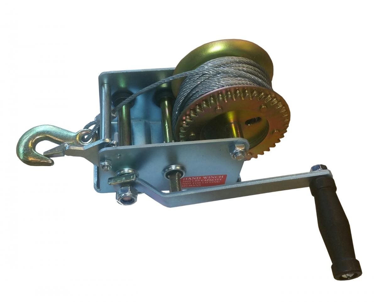HANDLIER 545KG + KABEL Ø5MM / 15MTR + HAAK