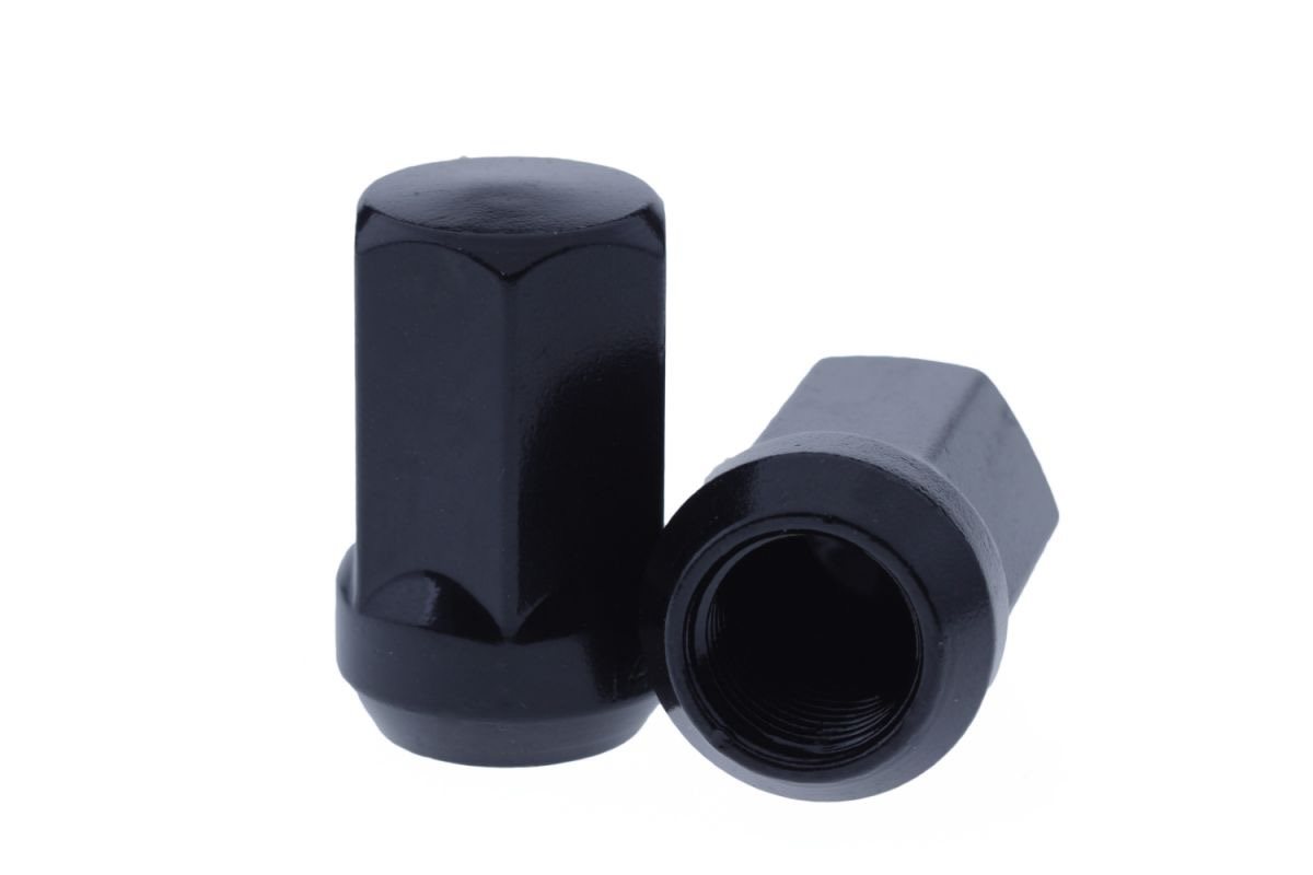 WIELMOER ZWART GESLOTEN M14X1,50-34 CONISCH 60° HEX19