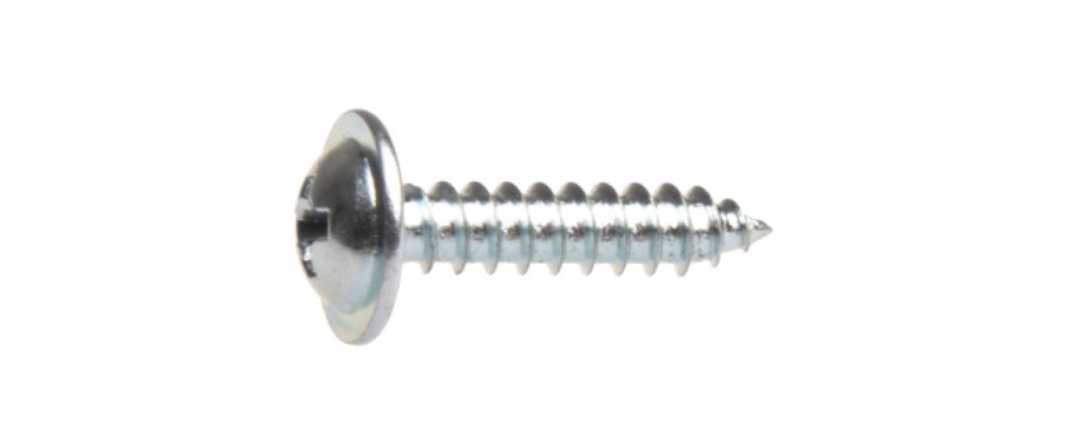 PLAATSCHROEF + KRAAG ELECTROLITISCH VERZINKT PHILIPSDRIVE 3,9X9,5MM