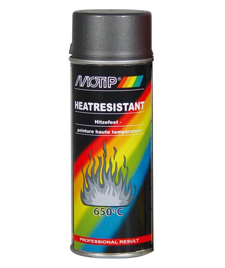 MOTIP HITTEBESTENDIGE LAK GRIJS 800°C