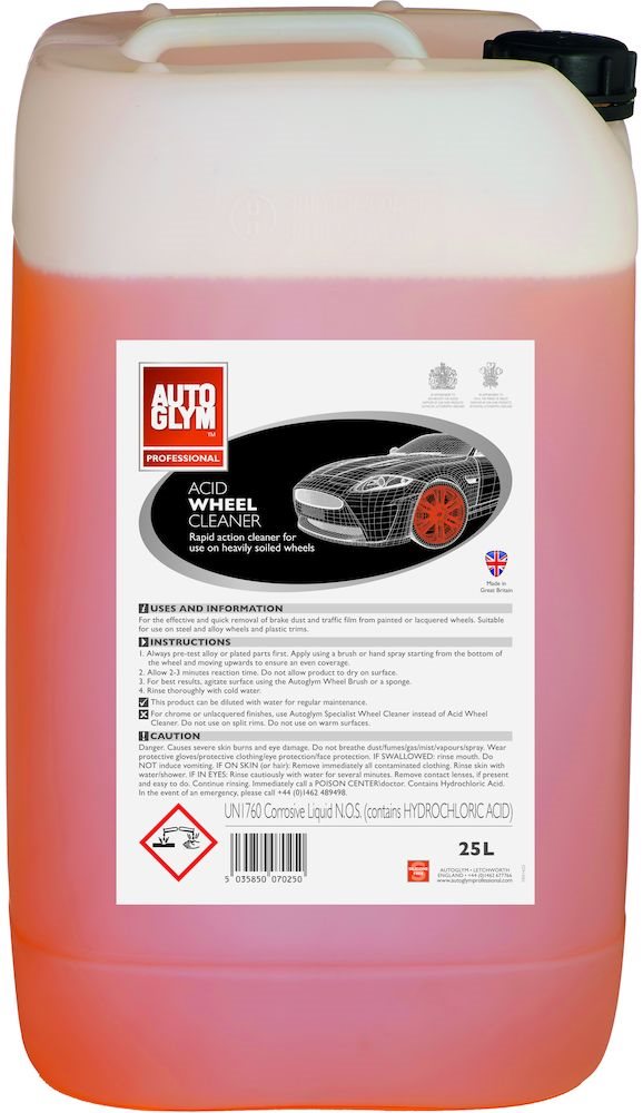 AUTOGLYM ACID WHEEL CLEANER 25L