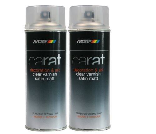 MOTIP CARAT CLEAR VARNISH SATIN MATT