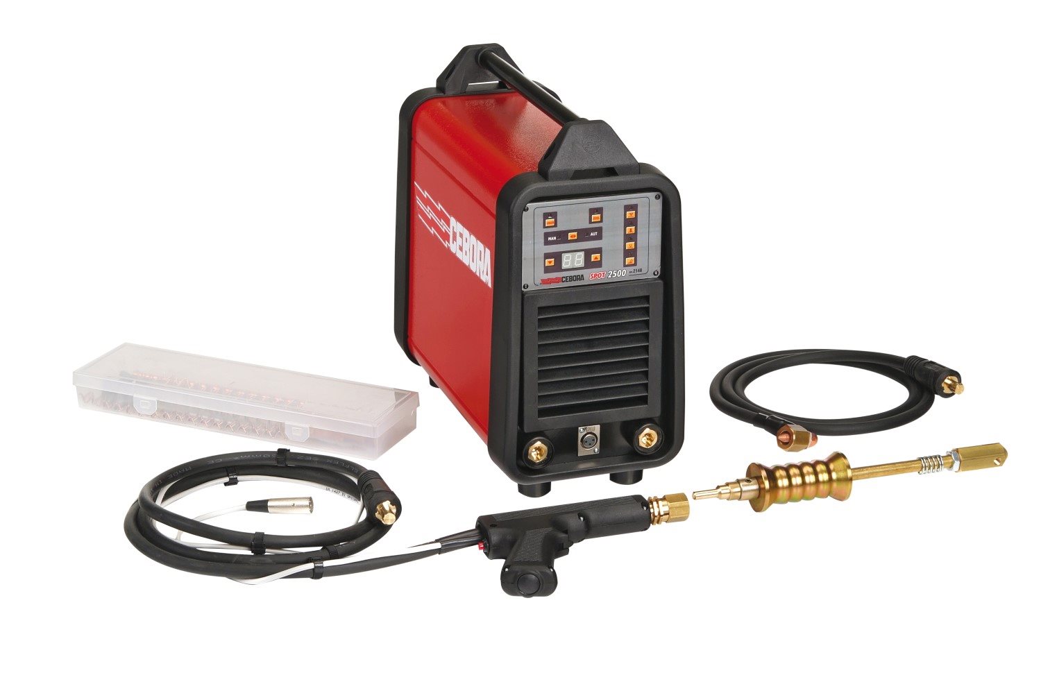 SPOTTER 2500 CEBORA, 400 VOLT, INCLUSIEF ONDERSTEL