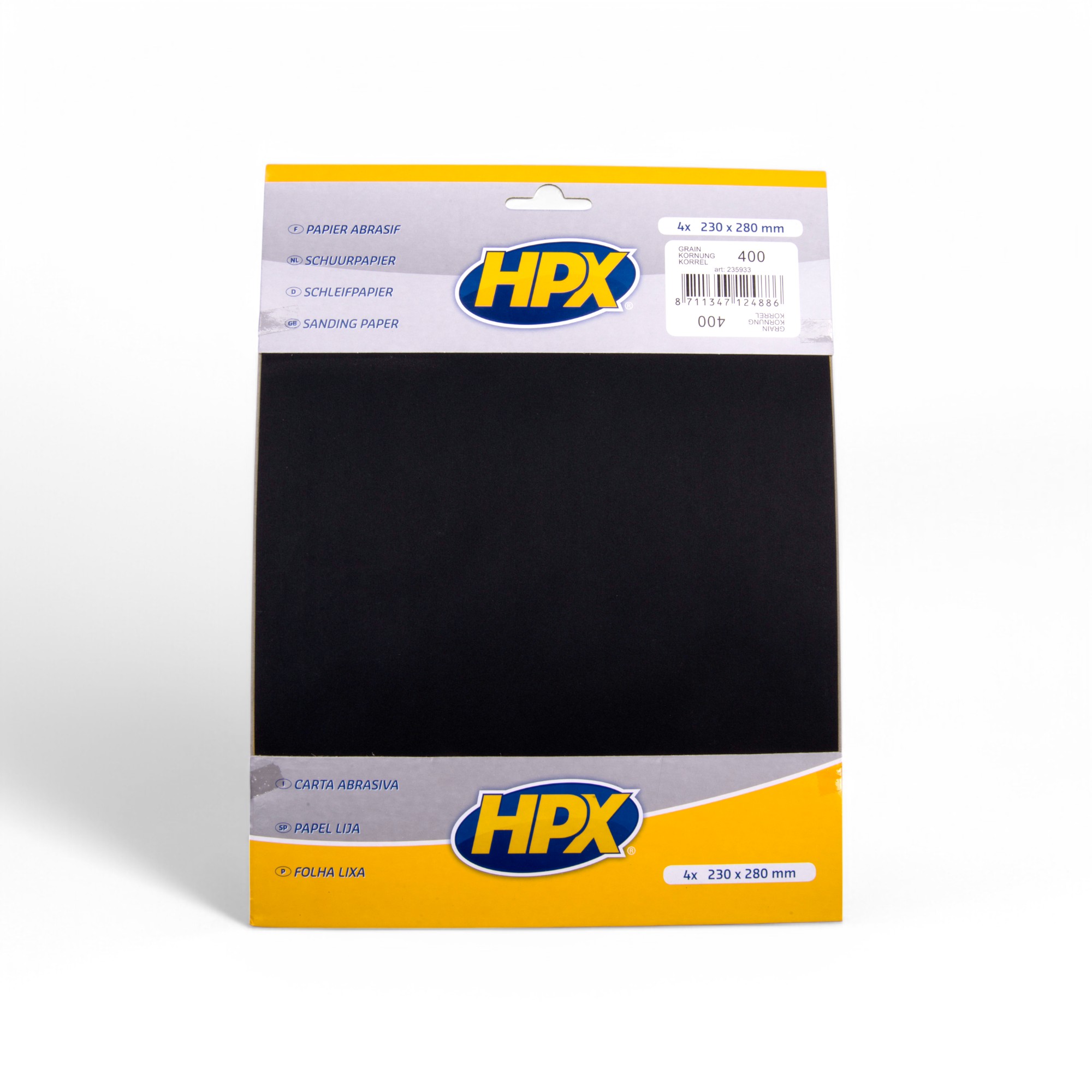 HPX SCHUURPAPIER P400X4