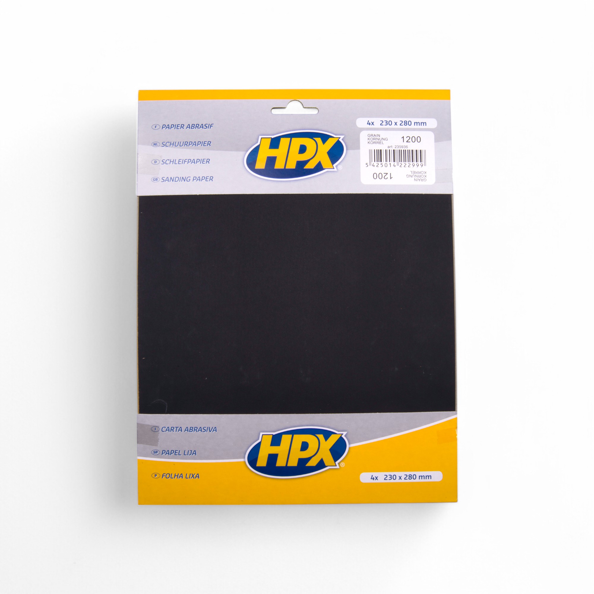 HPX SCHUURPAPIER P1200X4