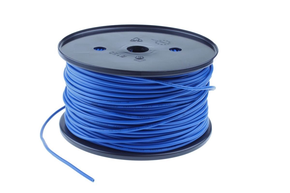 ENKELADERIGE KABEL PVC 2,5MM2 BLAUW (1M-300/ROL) 2