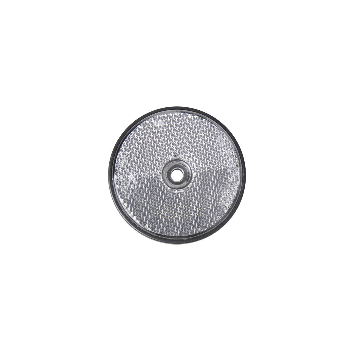 REFLECTOR WIT 60MM SCHROEFBEVESTIGING - BULK