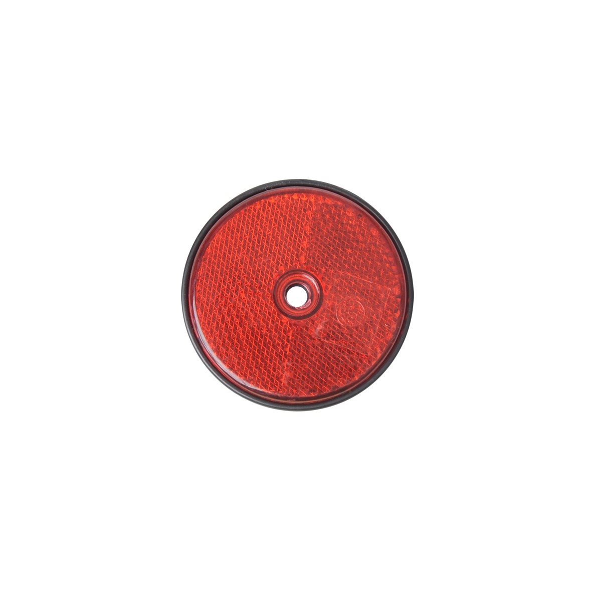 REFLECTOR ROOD 60MM SCHROEFBEVESTIGING - BULK