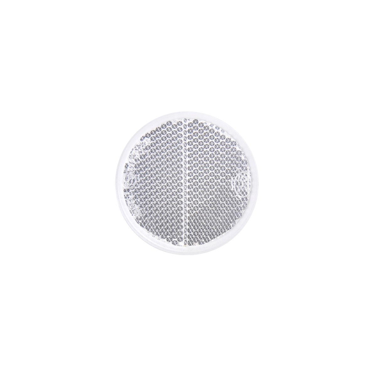 REFLECTOR WIT 60MM ZELFKLEVEND
