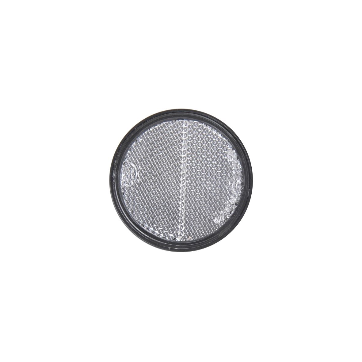 REFLECTOR WIT 58MM ZELFKLEVEND MET GRONDPLAAT