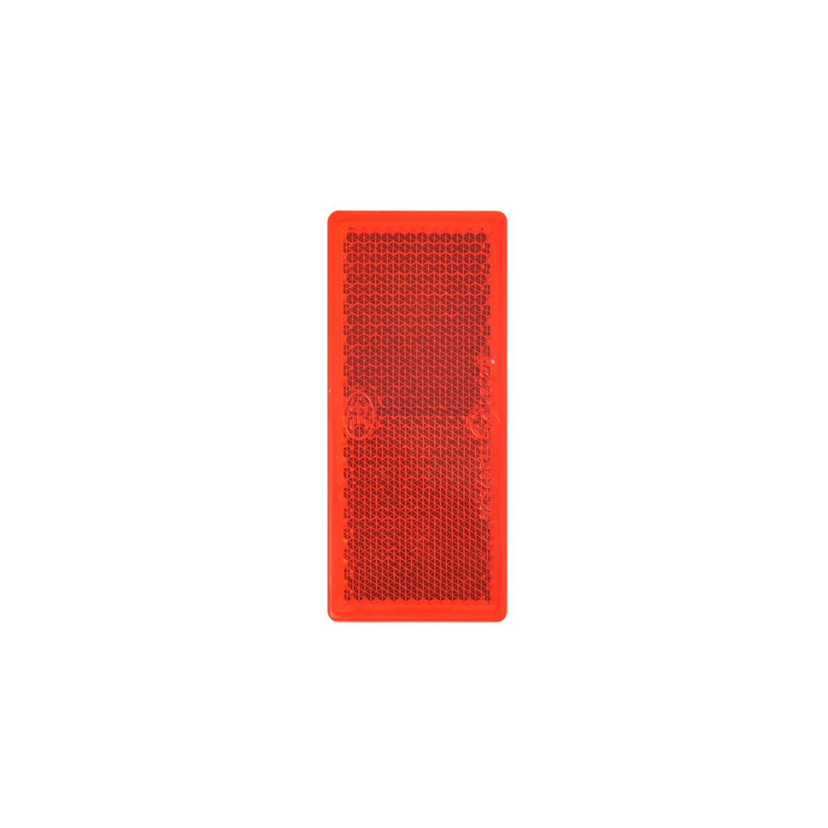 REFLECTOR ROOD 82X36MMZELFKLEVEND - BULK