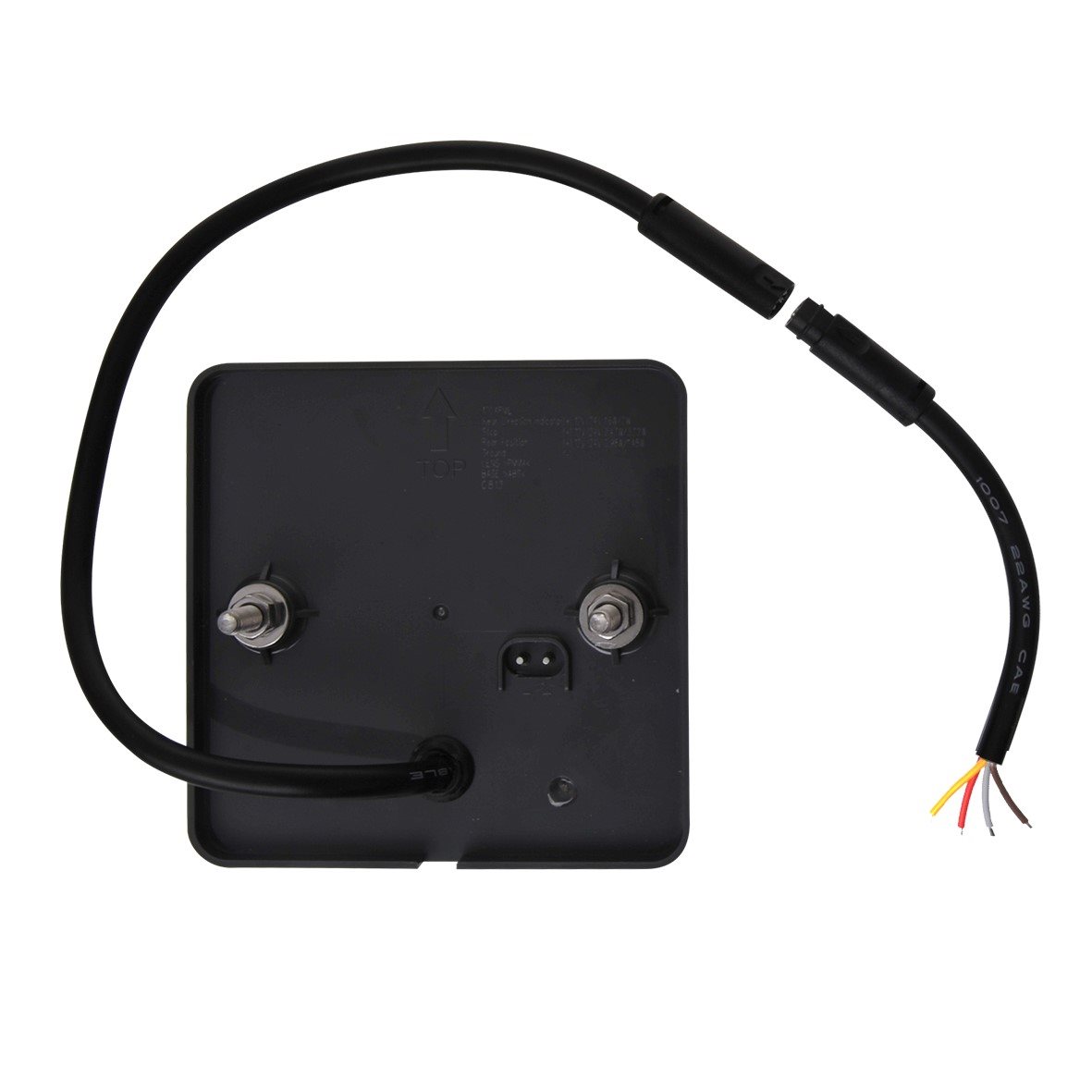 ACHTERLICHT 12/24V 4 FUNCTIES 100X100MM LED 3