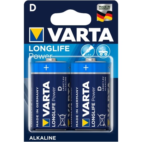 VARTA HIGH ENERGY BATTERY D BL2