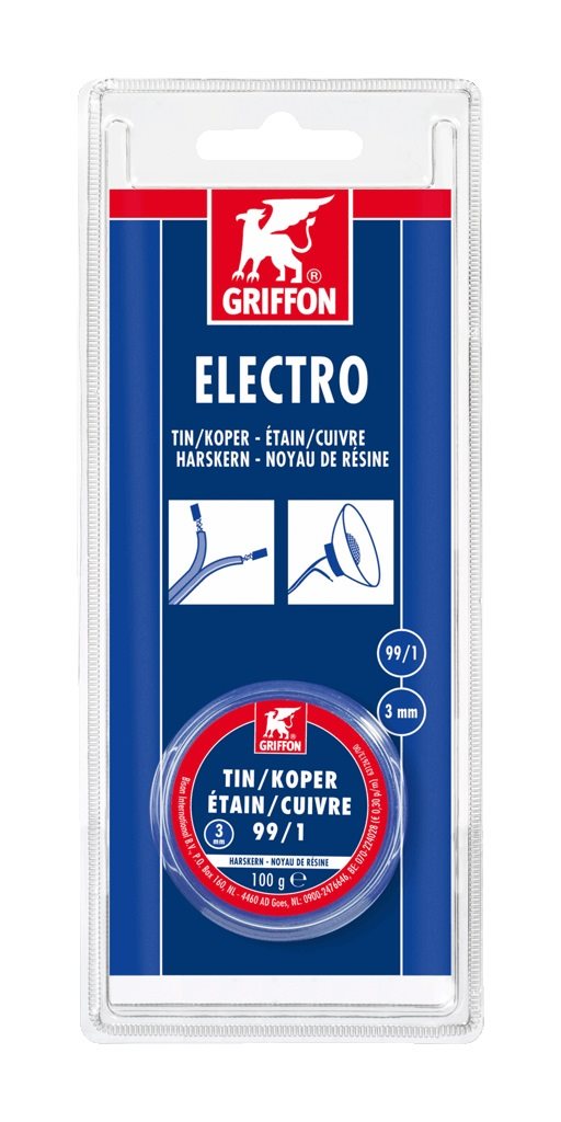 GRIFFON ELECTRO TIN/KOPER 99/1 HK 3MM FPB 100G