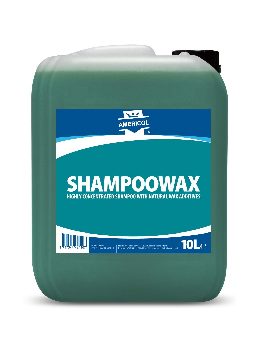 AMERICOL SHAMPOOWAX CAN 10L