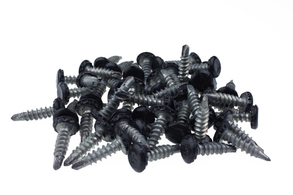 KENTEKENPLAATSCHROEF ANTIDIEFSTAL ZWART 6X23 4