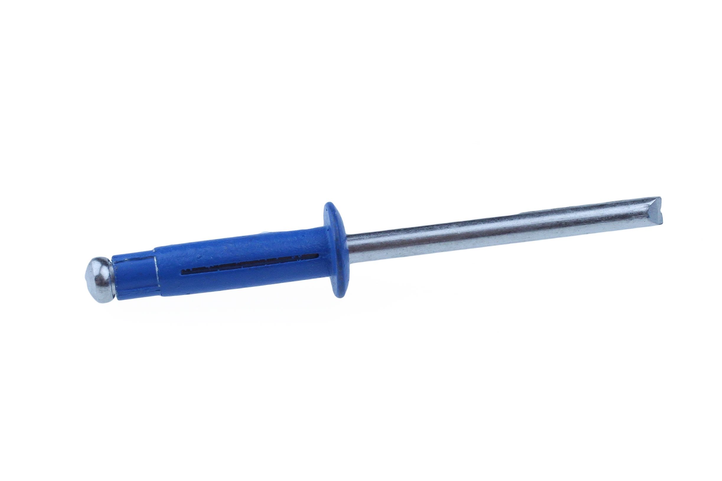 ALUMINIUM BLINDKLINK NAGELS BLAUW 4,8X20