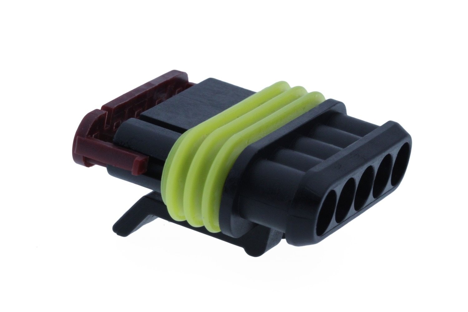 AMP SUPERSEAL (#1,5) 5-PINS VROUW