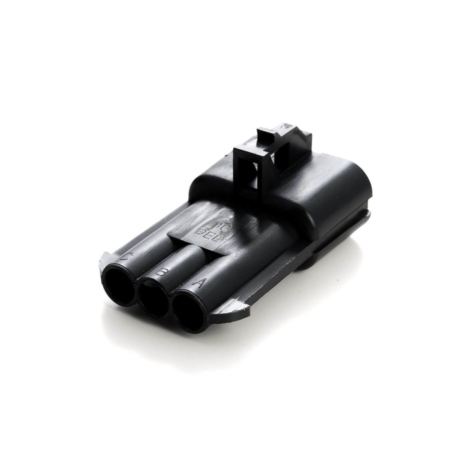 AMP SUPERSEAL (#2,8) 3-PINS MAN PLUG