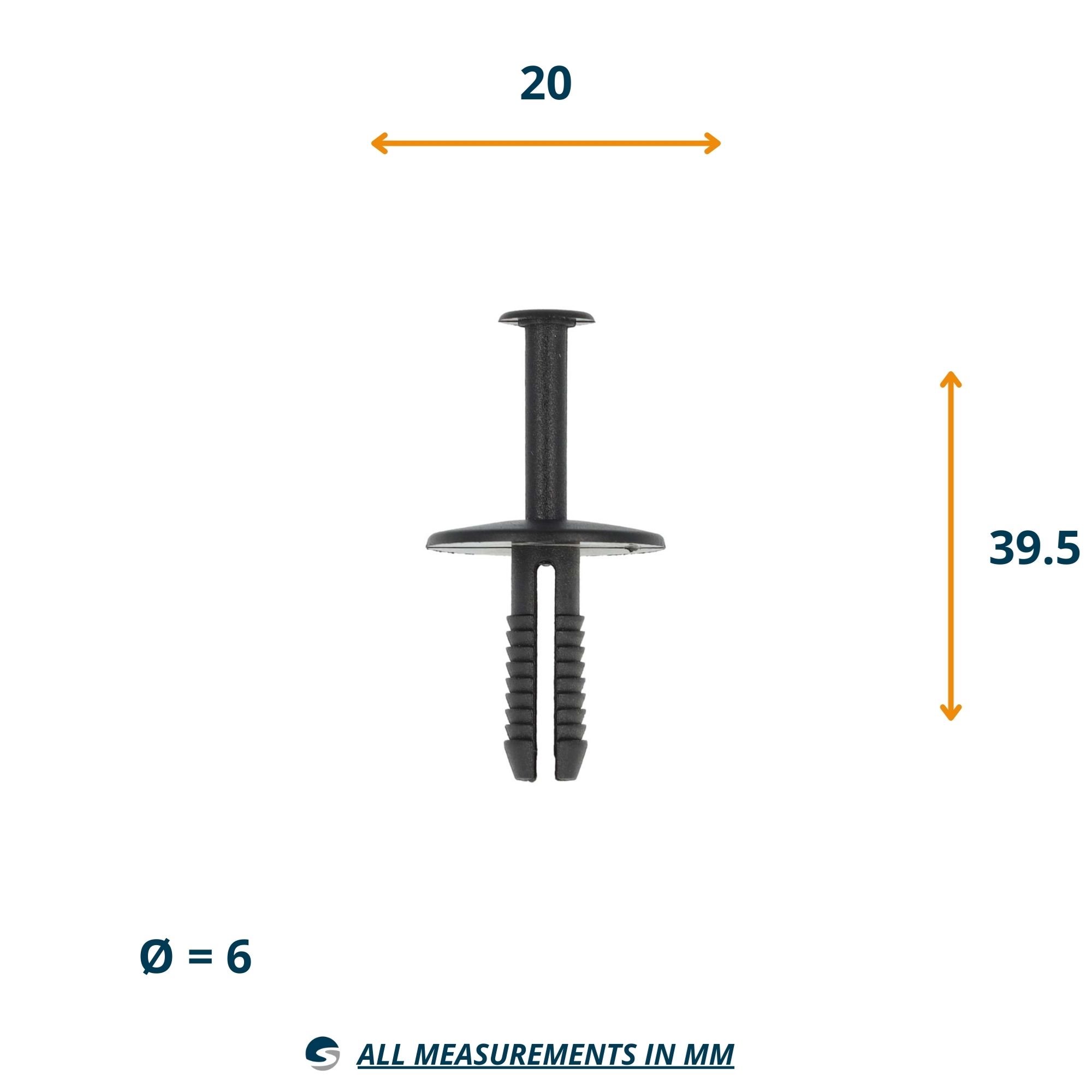 CLIP BMW, MINI OE: 51118174185 2