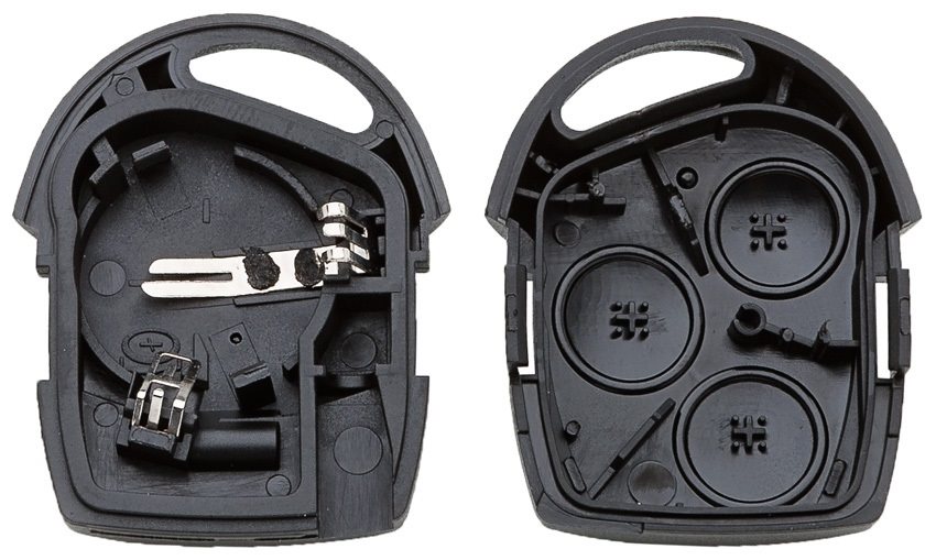 AUTOSLEUTEL FORD -LEGE BEHUIZING- INCLUSIEF 3 BUTTONS