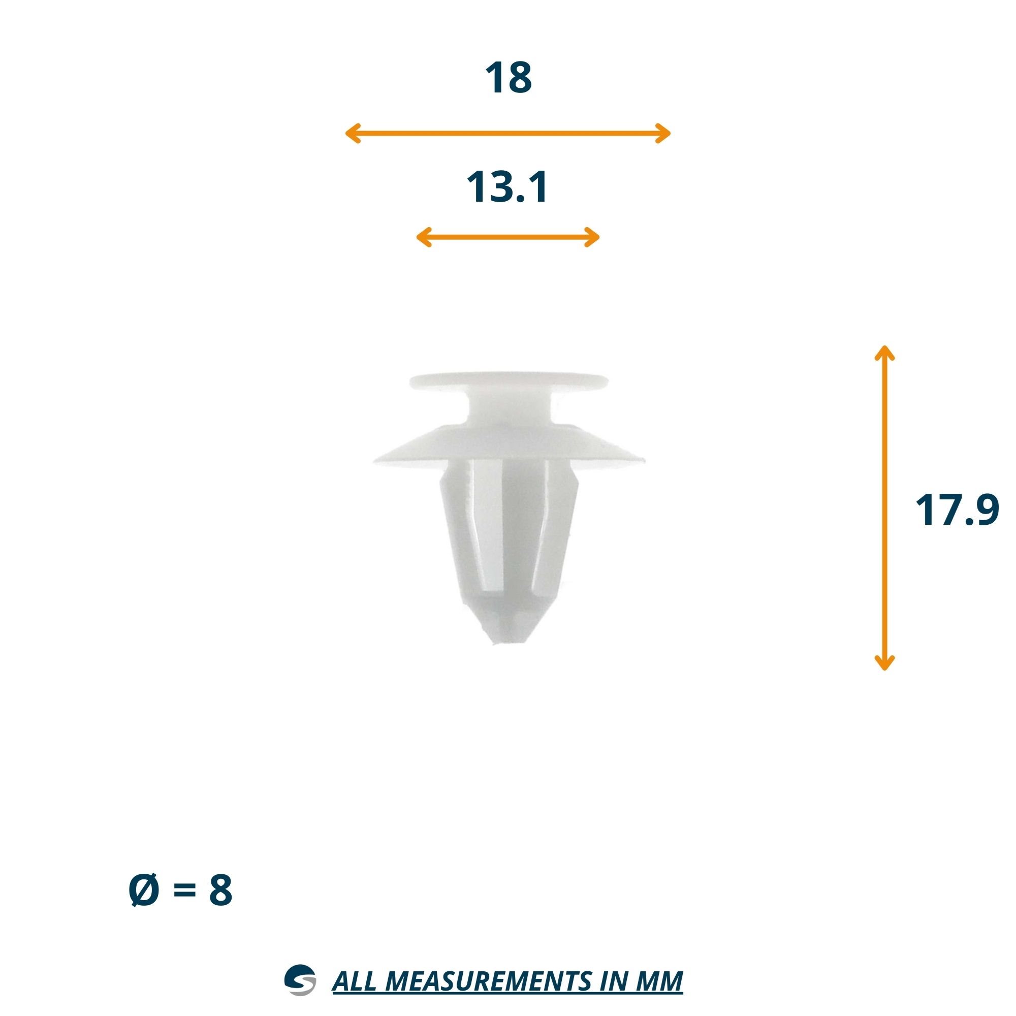 CLIP MERCEDES OE: 2E0867059, A0069884378, M283083, MU010571, E865220S 2