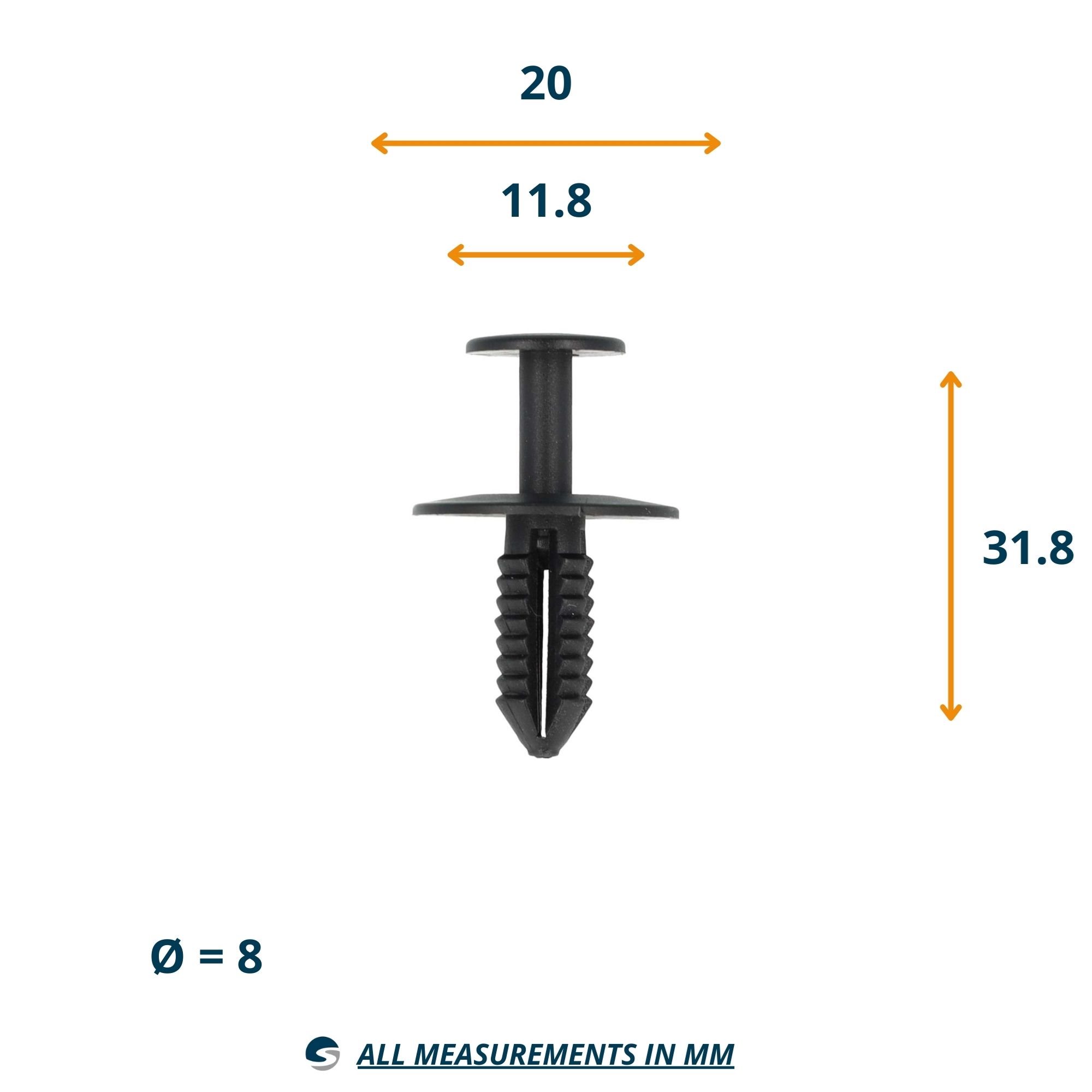 CLIP MERCEDES OE: A0009914140 2