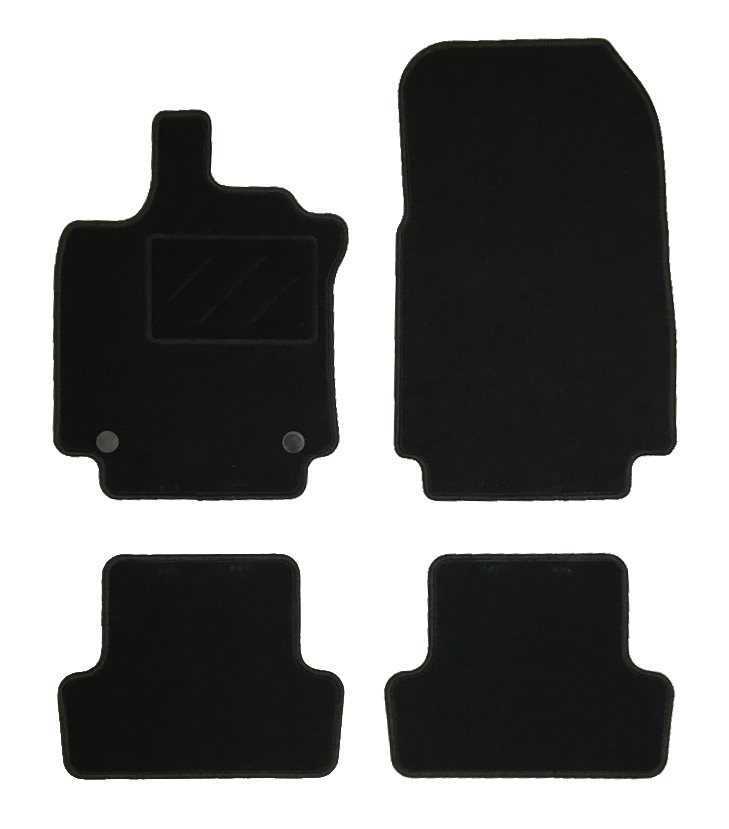 MATTENSET NAALDVILT (ZWART) RENAULT CLIO 4 2012 -2019 3
