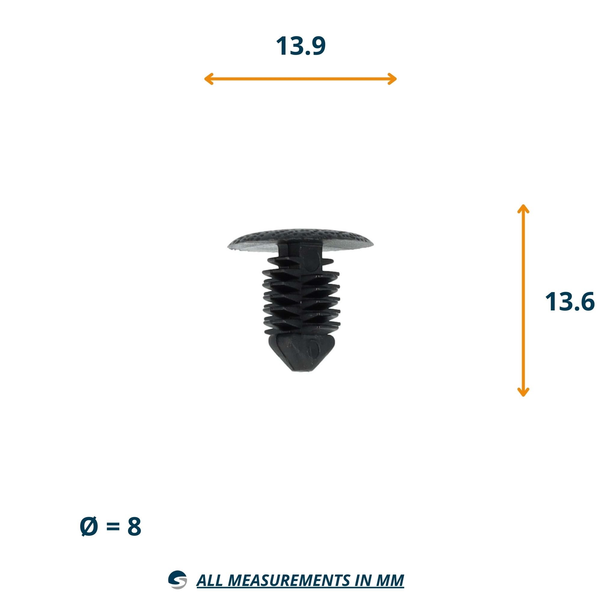 CLIP OPEL OE:2344879, OE: A0009912895 2